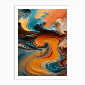 Abstract Painting Print  Art Print