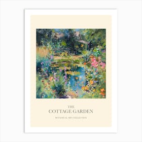 Cottage Garden Poster Fairy Pond 5 Art Print