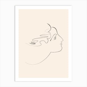 Angel Face Art Print