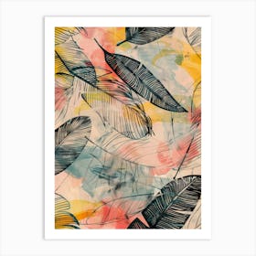 Feathers 18 Art Print