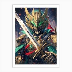 Shinobi Warrior Art Print