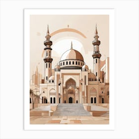 Islamic Mosque Art Print