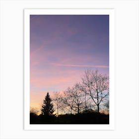 Sunset Sky Art Print