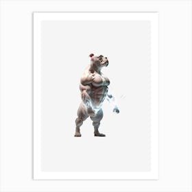 Bulldog Art Print