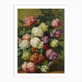 Hydrangea Painting 3 Flower Art Print