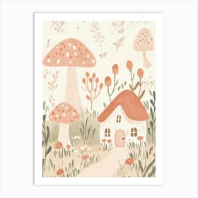 House In The Forest Art Print