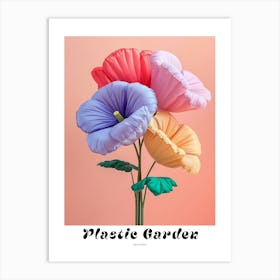 Dreamy Inflatable Flowers Poster Hollyhock 1 Art Print