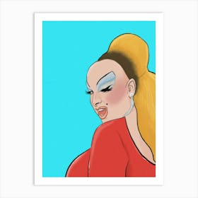 Divine Drag Queen 1 Art Print