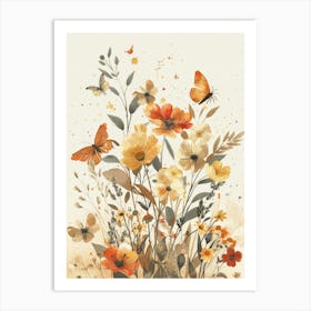 Wildflowers 6 Art Print