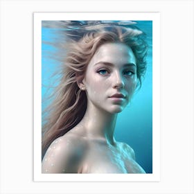 Mermaid-Reimagined 57 Art Print