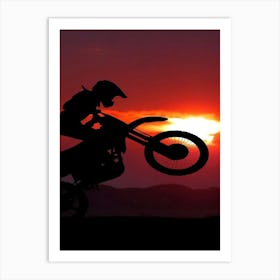 Motos Art Print