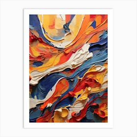 Abstract Painting 554 Art Print