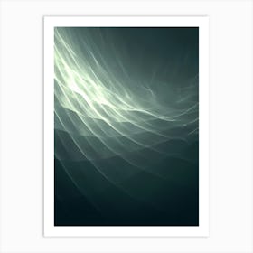 Abstract Wave 1 Art Print