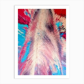 Acrylic Extruded Painting 606 Art Print
