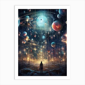 Space Odyssey Art Print