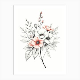 Anemones 4 Art Print