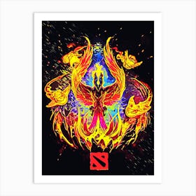 Dota 2 8 Art Print