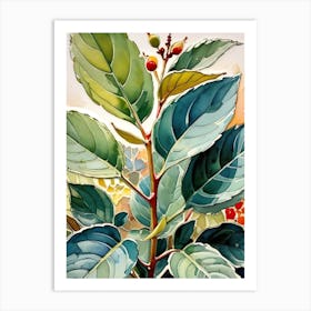 Coffee Plant Art Print