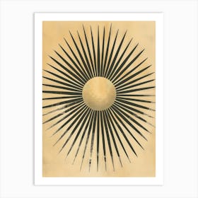 Sunburst Art Print