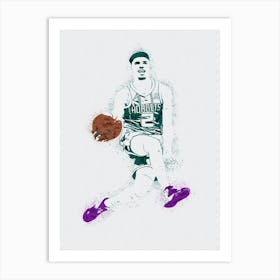 Lamelo Ball Charlotte Hornets Art Print