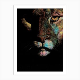 Radiant Darkness Fearful Elegance Lioness Affiche