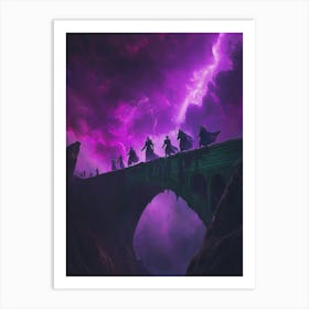 Harry Potter And The Deathly Hallows Art Print