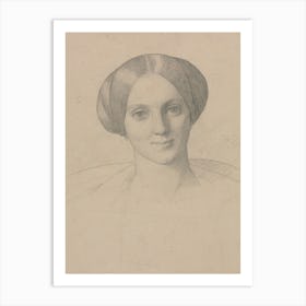 Portrait Of A Woman 32 Art Print