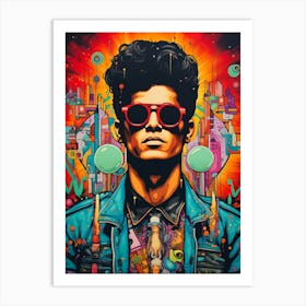 Bruno Mars (4) Art Print