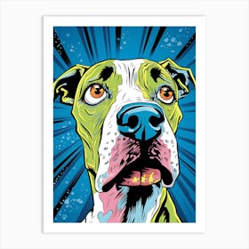 Pop Dog Art Print