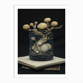 Fungus In A Vase Art Print