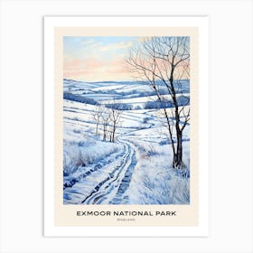 Exmoor National Park England 1 Poster Art Print