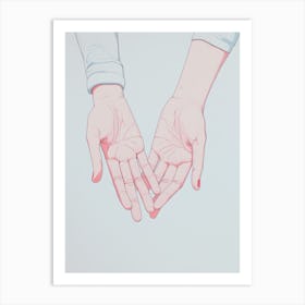 Hands Of Love Art Print