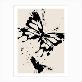 Butterfly Painting Art Print