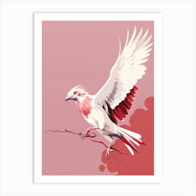 Minimalist Harrier 2 Illustration Art Print