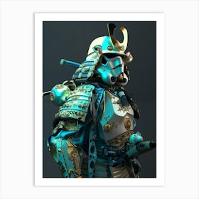 Stormtropper As A Vintagepunk Samurai 24 Art Print