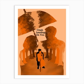 Crash Landing On You Poster Art Print