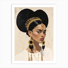 Egyptian Woman 1 Art Print