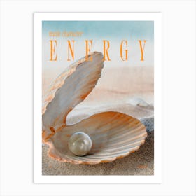 Main character energy 1 Art Print