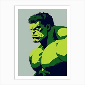 Incredible Hulk Graphic 2 Art Print