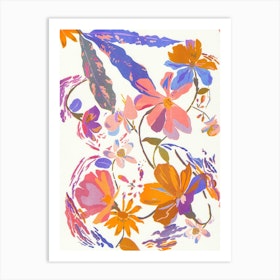 Colorful Flowers 2 Art Print