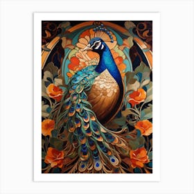 Peacock 1 Art Print