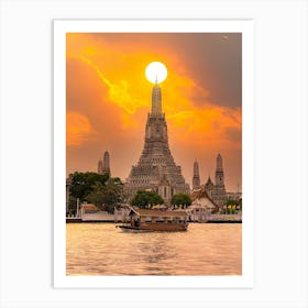 Golden Temple, Thailand Art Print