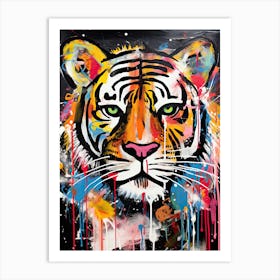 Neo Tiger Art Print