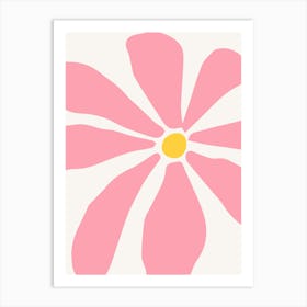 Pink Daisy Art Print