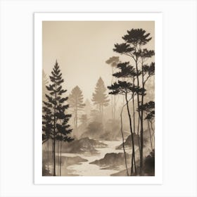 Asian Landscape 10 Art Print