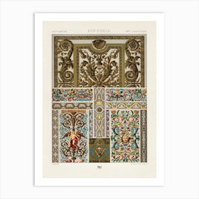 17th Century Pattern, Albert Racine (13) Art Print