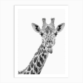 Giraffe 22 Art Print