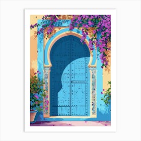 Blue Door 51 Art Print