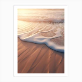 Sunset On The Beach 5 Art Print