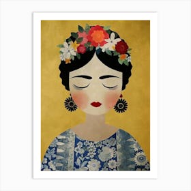 Frida Kahlo 6 Art Print